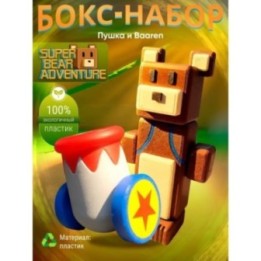 Купить Медведь баарен super bear adventure, пушка ASDAMATOYS