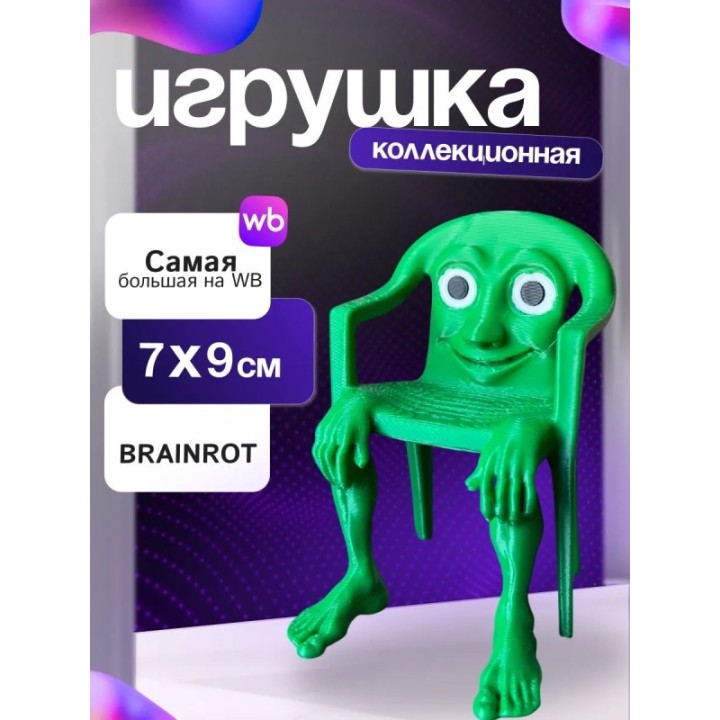 Купить Игрушка karkerkar kurkur BRAINROT каркеркар куркур ASDAMATOYS