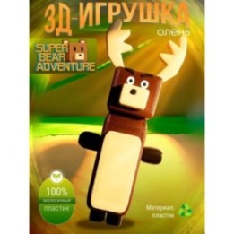 Купить Super bear adventure игрушка олень ASDAMATOYS