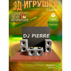 super bear adventure игрушка сцена
