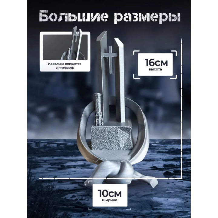памятник тем, кто спас мир