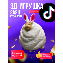 Заяц бурмалдаец игрушка