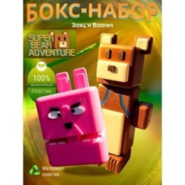 Купить Медведь баарен super bear adventure, заяц ASDAMATOYS