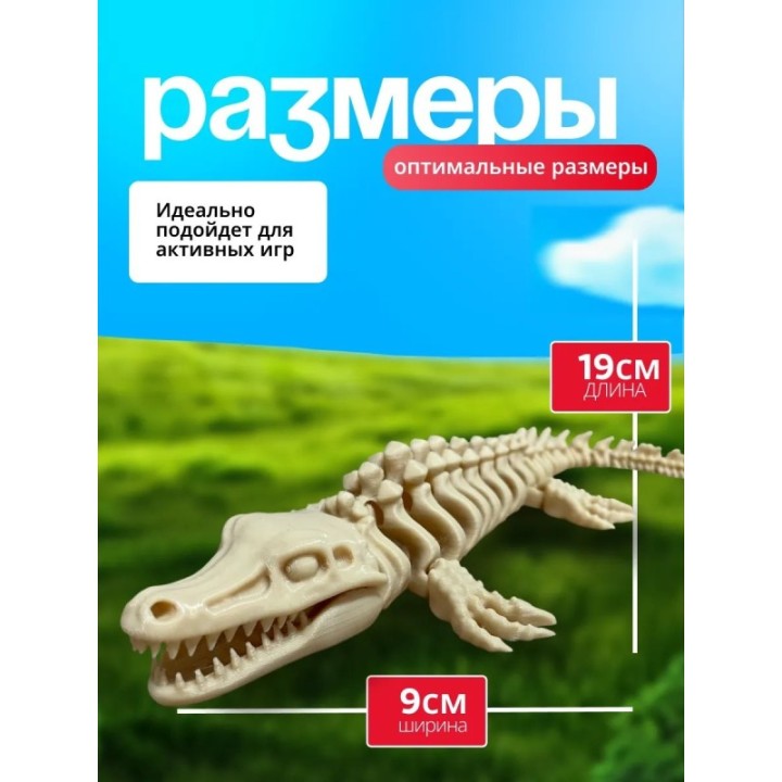 Купить Мозазавр игрушка скелет ASDAMATOYS