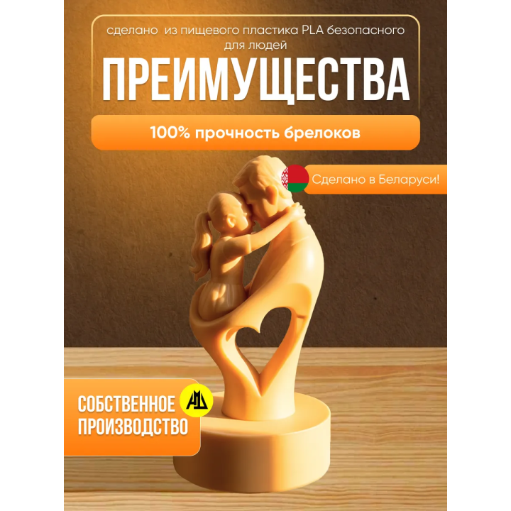 Фигурка лучший папа на свете от дочки