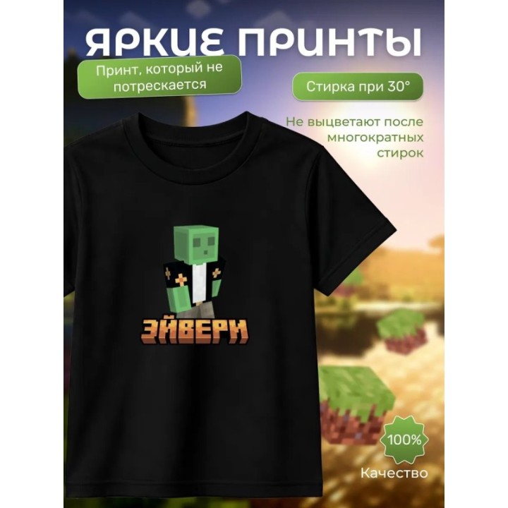 Купить эйвери minecraft футболка ASDAMATOYS