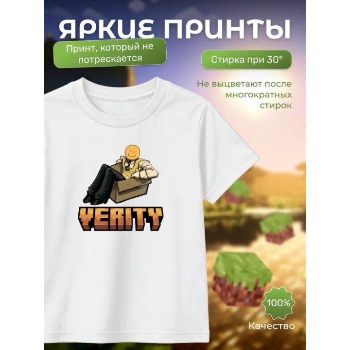 Купить футболка minecraft верити 2 ASDAMATOYS