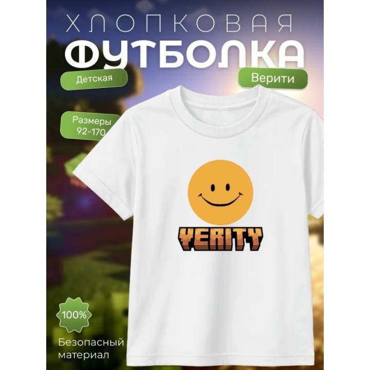 Купить футболка minecraft верити 1 ASDAMATOYS