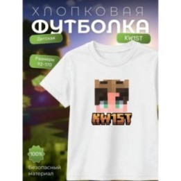 Купить kw1st minecraft футболка ASDAMATOYS