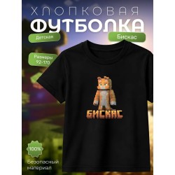 Мерч бискаса футболка minecraft 5