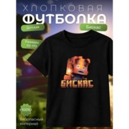 Купить Мерч бискаса футболка minecraft 2 ASDAMATOYS
