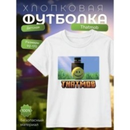 Купить thatmob minecraft футболка 2 ASDAMATOYS