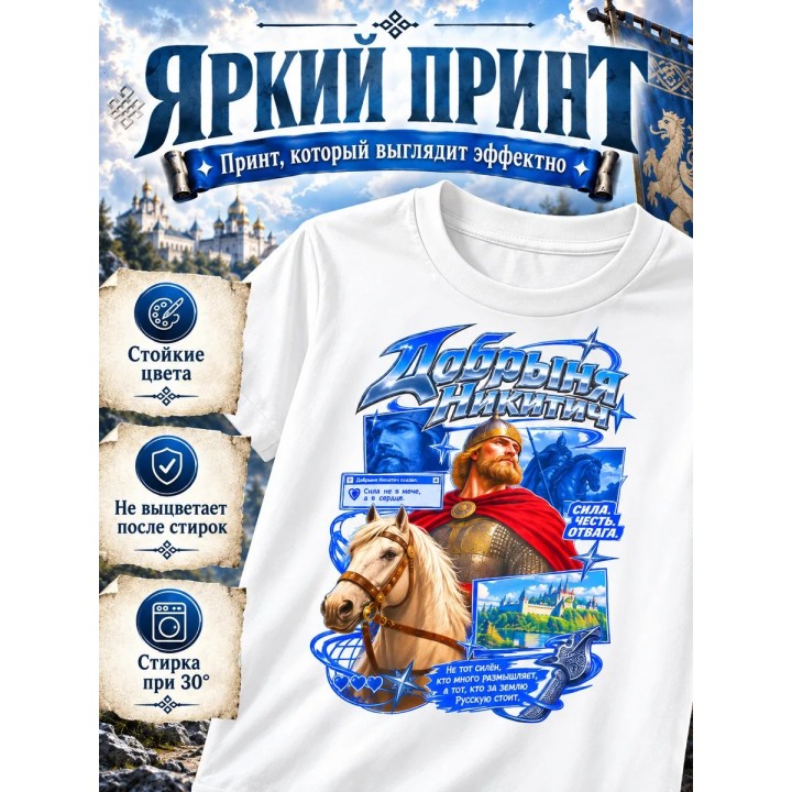 Купить Футболка добрыня никитич ASDAMATOYS