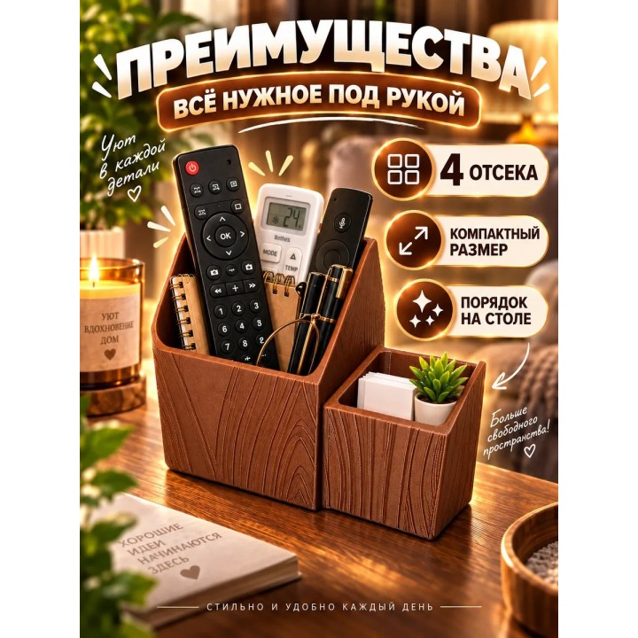 Купить Держатель для пульта на 3 ячейки ASDAMATOYS