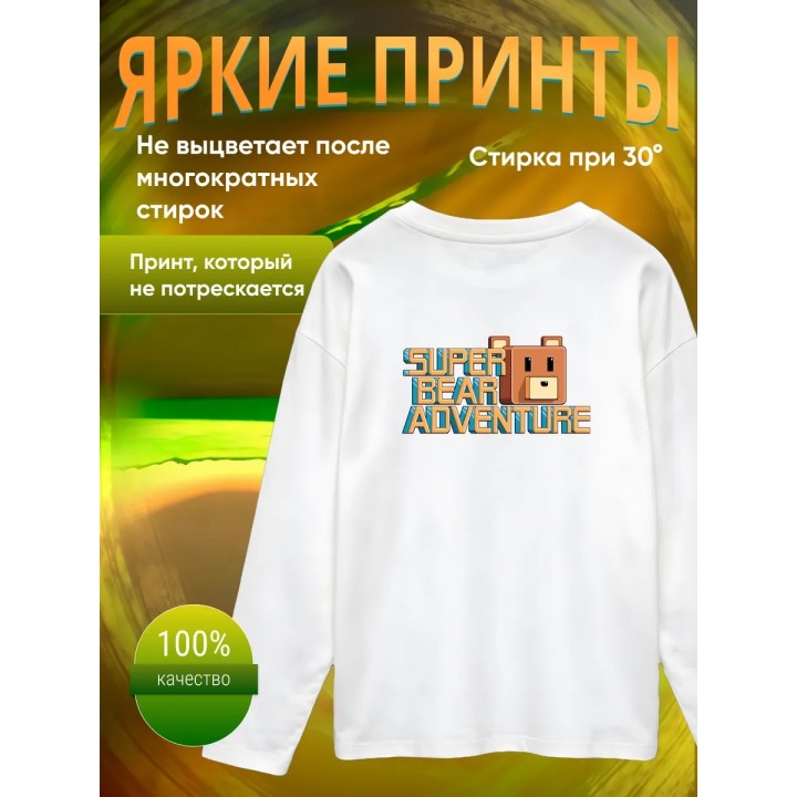 Купить super bear adventure лонгслив 1 ASDAMATOYS