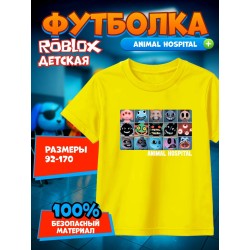 больница для животных roblox футболка 1