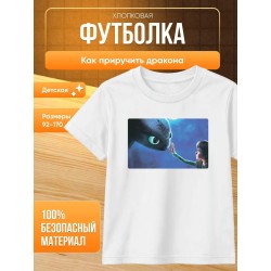 Как приручить дракона футболка