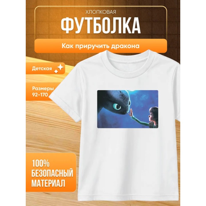 Купить Как приручить дракона футболка ASDAMATOYS