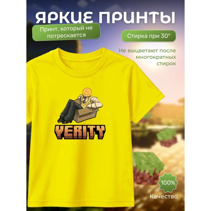 Купить футболка minecraft верити 2 ASDAMATOYS