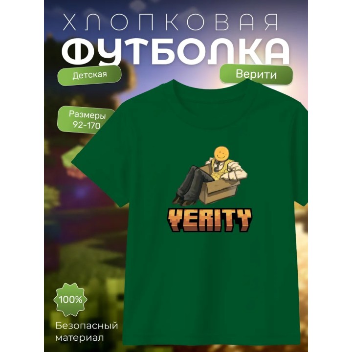 Купить футболка minecraft верити 2 ASDAMATOYS