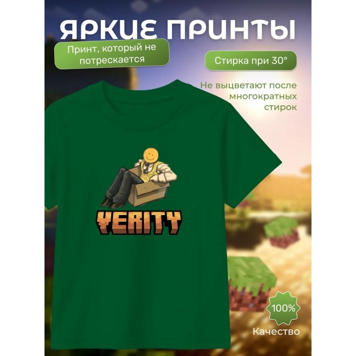 Купить футболка minecraft верити 2 ASDAMATOYS