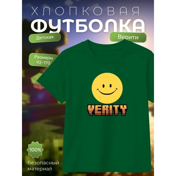 Купить футболка minecraft верити 1 ASDAMATOYS