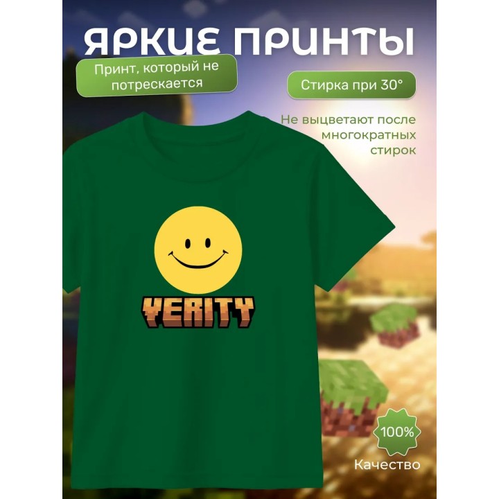 Купить футболка minecraft верити 1 ASDAMATOYS