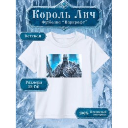 Купить Варкрафт Король Лич футболка ASDAMATOYS