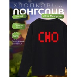 Купить леня макороня лонгслив minecraft 2 ASDAMATOYS