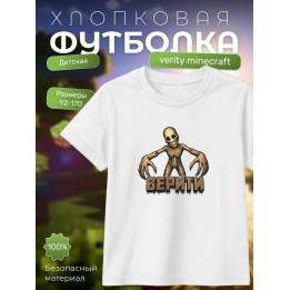 Купить verity верити minecraft футболка детская ASDAMATOYS