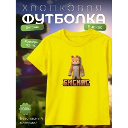 Купить Мерч бискаса футболка minecraft 5 ASDAMATOYS