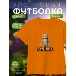 Купить Мерч бискаса футболка minecraft 5 ASDAMATOYS