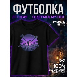 minecraft эндермен мутант футболка