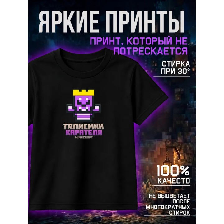 Купить Футбока Талисман карателя minecraft ASDAMATOYS