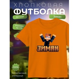 Купить zeeman мерч minecraft футболка зиман ASDAMATOYS
