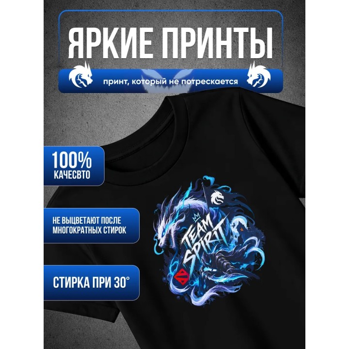 Купить Футболка тим спирит дота 2 ASDAMATOYS