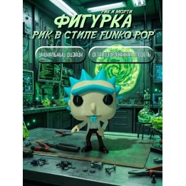 Купить Funko pop рик и морти фигурка Рик ASDAMATOYS