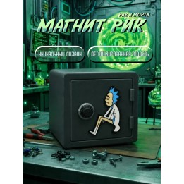 Купить Рик и Морти магнит Рик ASDAMATOYS