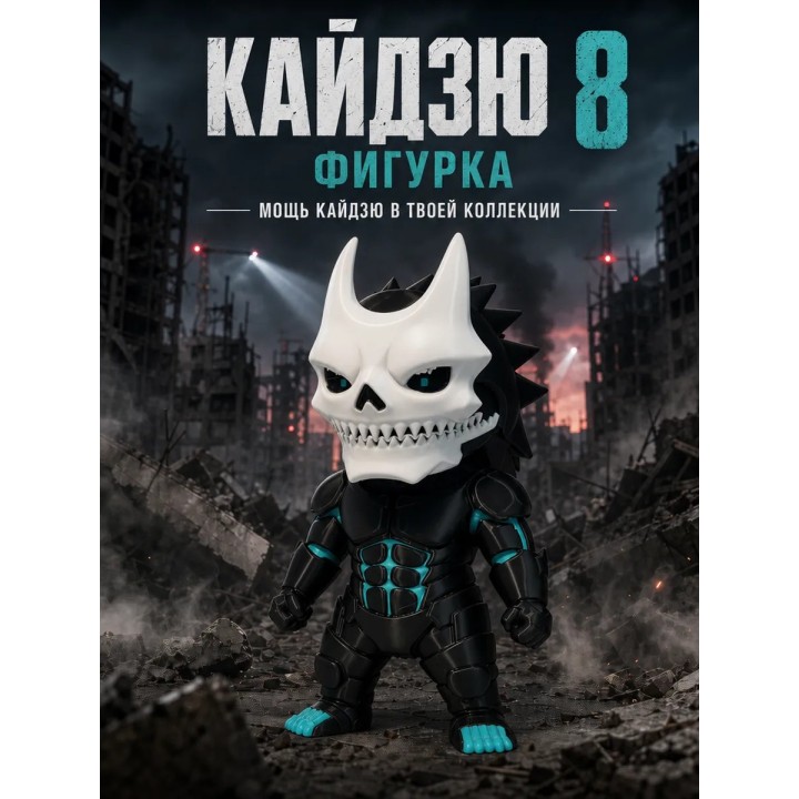 Купить Кайдзю номер 8 фигурка ASDAMATOYS