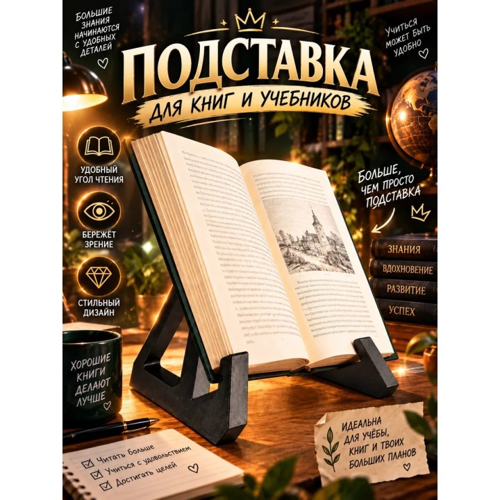Купить подставка для книг и учебников ASDAMATOYS