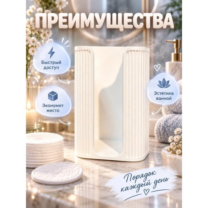 Купить Органайзер для ватных дисков ASDAMATOYS