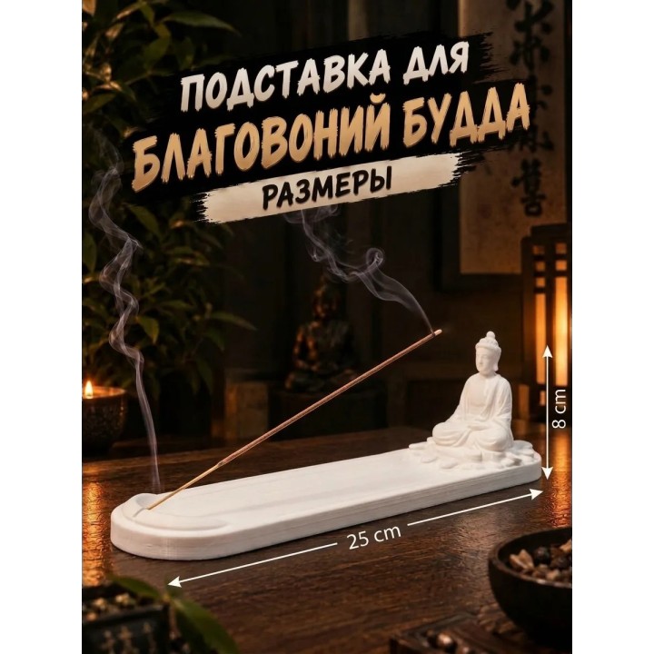 Купить подставка для благовоний будда ASDAMATOYS