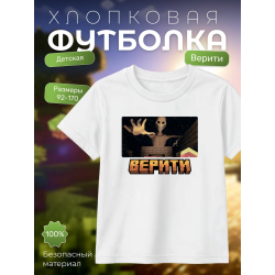 верити minecraft футболка