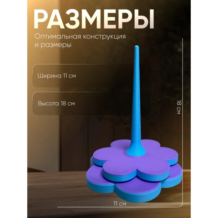 Купить Держатель для пряжи вращающийся двойной ASDAMATOYS