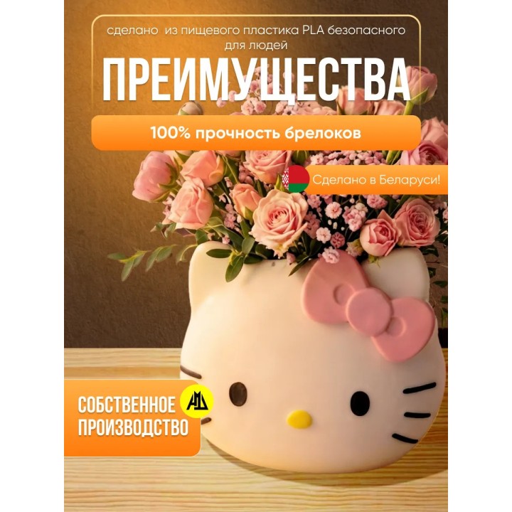 Купить ваза hello kitty ASDAMATOYS