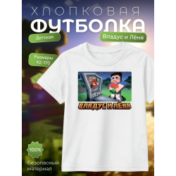 владус и леня футболка minecraft