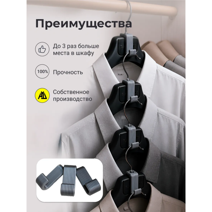 Соеденитель для вешалок