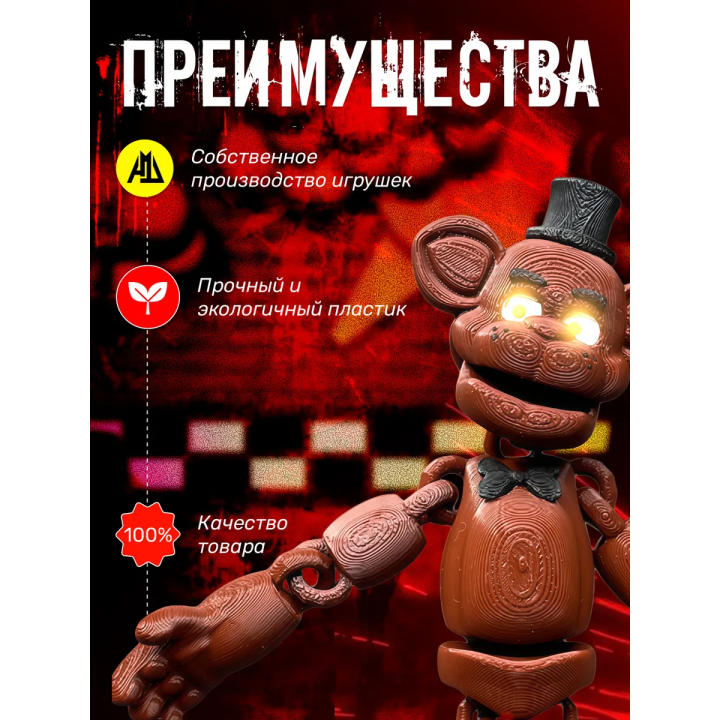 Фредди фнаф игрушка fnaf five night at fready Аниматроники
