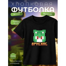 Мерч бискаса футболка minecraft 6