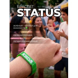 Браслет статус зеленый